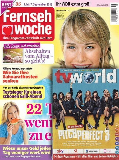 FERNSEHWOCHE MIT TV WORLD