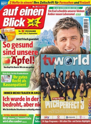 AUF EINEN BLICK MIT TV WORLD