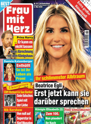 Frau mit Herz