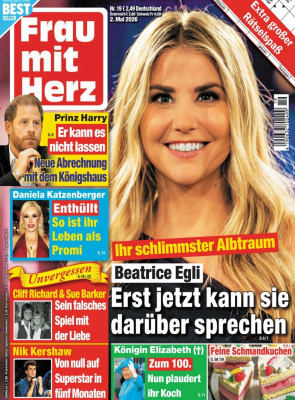 Frau mit Herz
